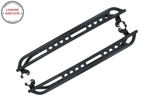 Praguri trepte laterale Jeep Wrangler Rubicon JK (2007-2017) 4 Usi- livrare gratuita