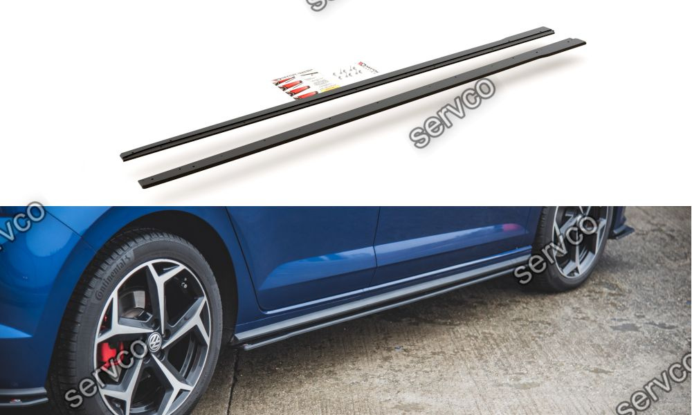 Praguri Volkswagen Polo GTI Mk6 2017- v5 - Maxton Design