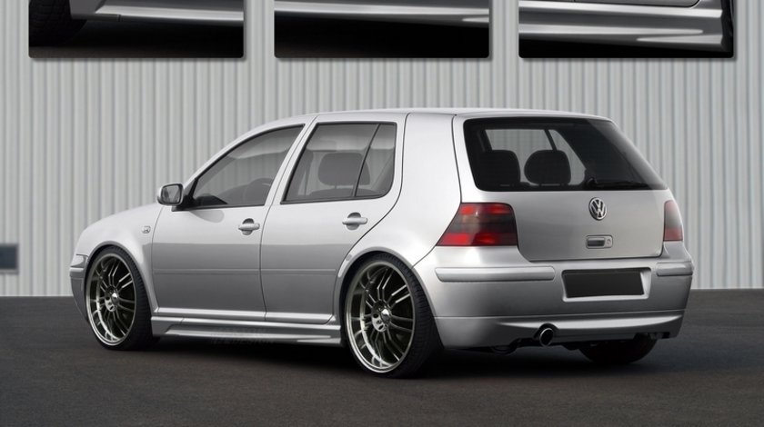 Praguri VW Golf 4 cu 4/5 usi model XR plastic