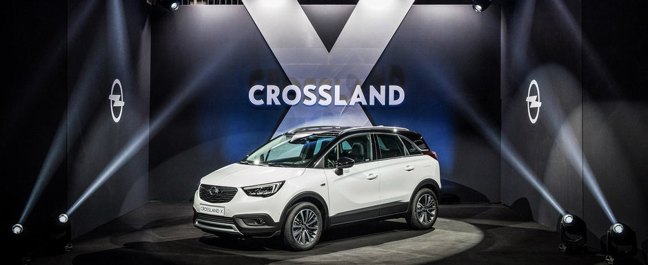 Pregateste-te sa admiri noul Opel Crossland X in primul set de imagini reale