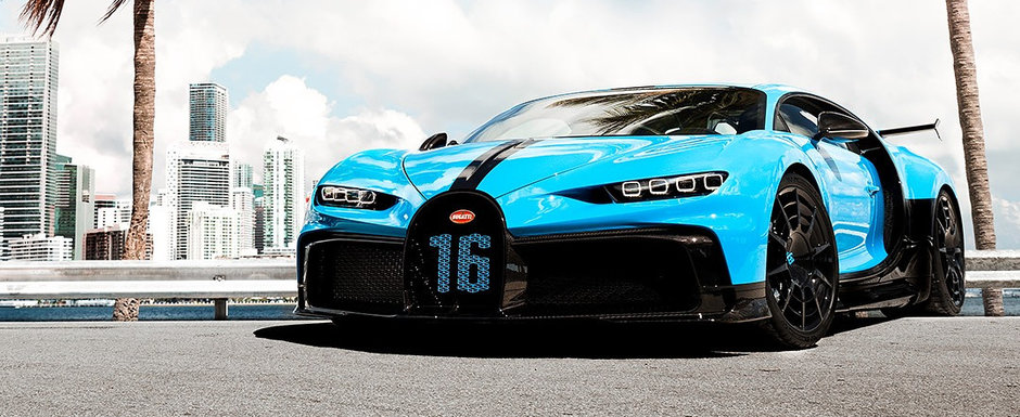 Pregateste-te sa fii uimit. Bugatti anunta consumul noului Chiron Pur Sport