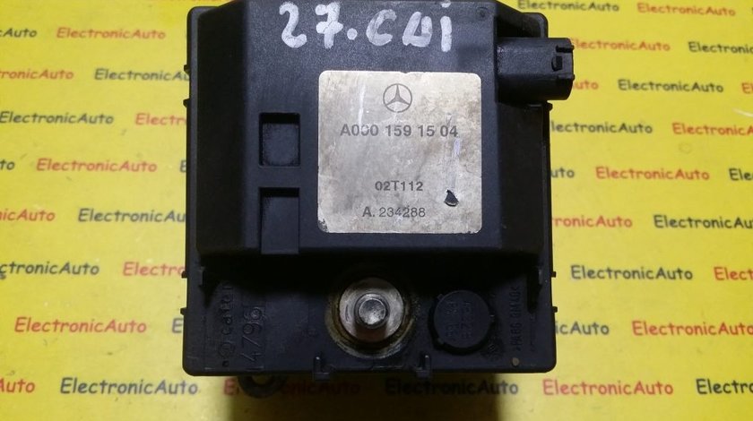 Preincalzitor Mercedes A0001591504, A 000 159 15 04