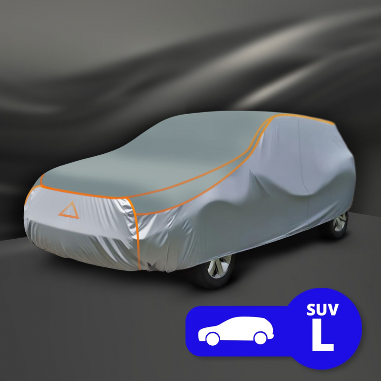 Prelată Auto Impermeabilă Anti-Grindină Pentru SUV, Mărimea L, 483 x 160 x 145 cm Mnc 55763H