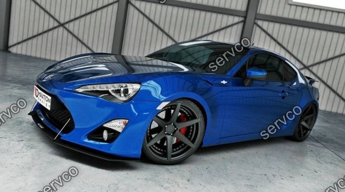 Prelugire splitter bara fata Toyota GT86 2012-2016 v4 - Maxton Design