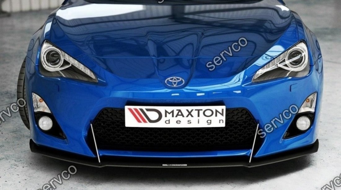 Prelugire splitter bara fata Toyota GT86 2012-2016 v4 - Maxton Design