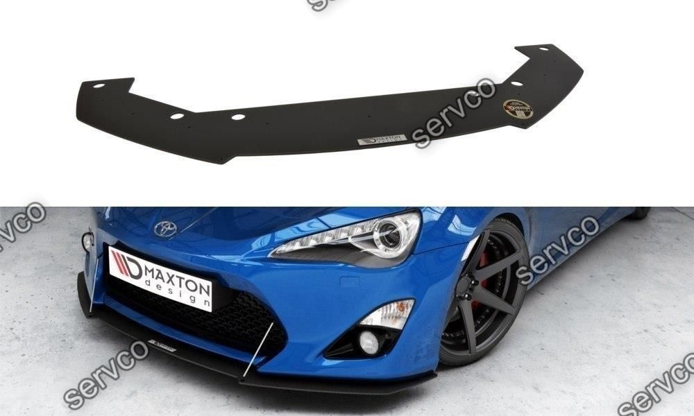 Prelugire splitter bara fata Toyota GT86 2012-2016 v4 - Maxton Design