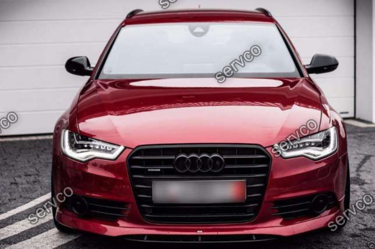 Prelungire ABT extensie Sline adaos bara fata Audi A6 4G C7 S6 Rs6 2011-2014 v1