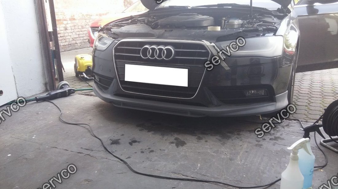 Prelungire ABT tuning sport bara fata Audi A4 B8 Facelift 8K AB look S4 RS4 S Line 2012-2015 v3