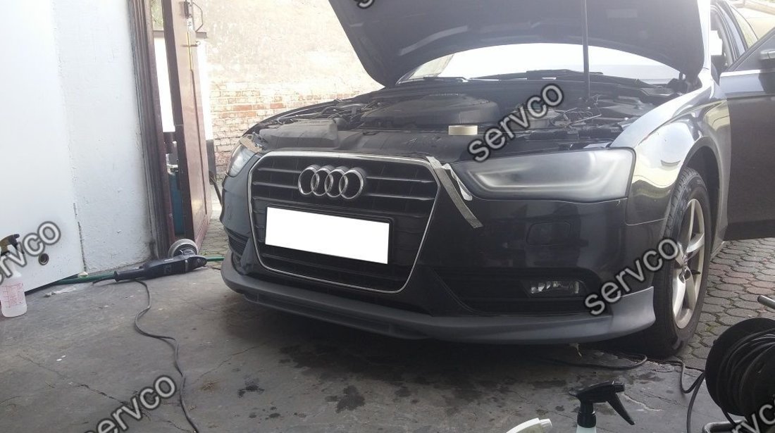 Prelungire ABT tuning sport bara fata Audi A4 B8 Facelift 8K AB look S4 RS4 S Line 2012-2015 v3