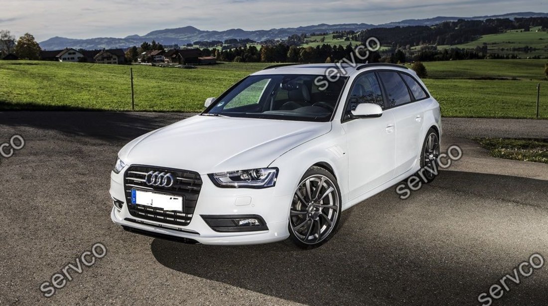 Prelungire ABT tuning sport bara fata Audi A4 B8 Facelift 8K AB look S4 RS4 S Line 2012-2015 v3