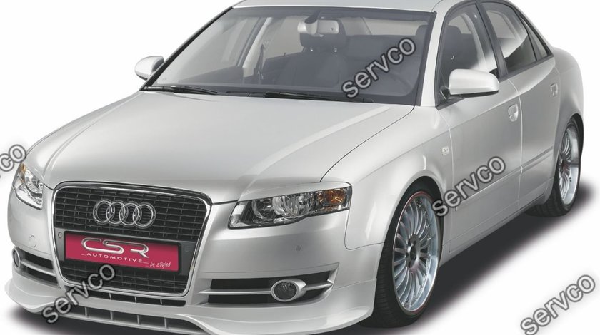 Prelungire adaos extensie buza bara fata Audi A4 B7 CSR FA066 2004-2009 v4