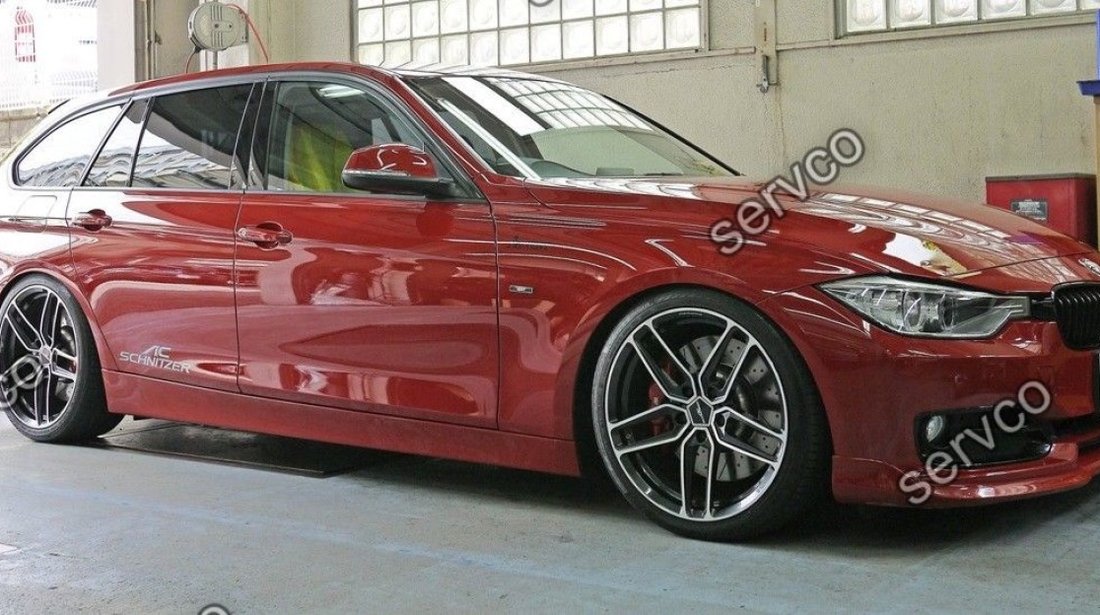 Prelungire adaos fusta bara fata BMW F30 ACS AC SCHNITZER 2012-2016 v2