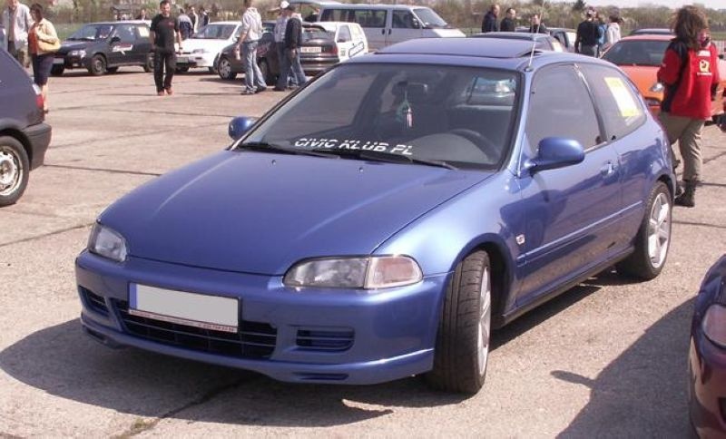 Prelungire adaos fusta spoiler bara fata Honda Civic 1992 1995