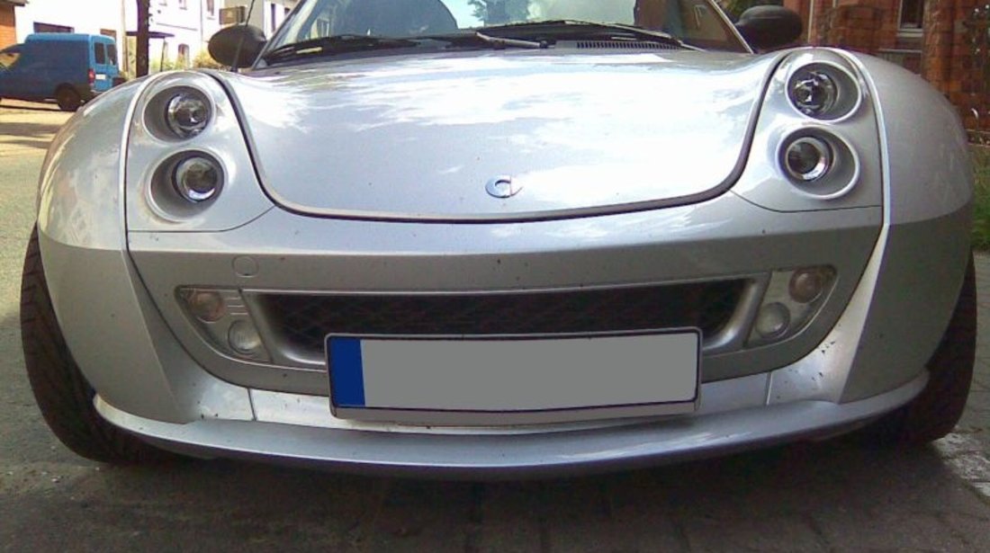 Prelungire adaos fusta spoiler bara fata Smart Roadster