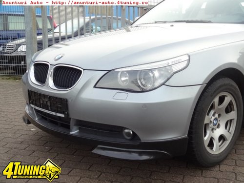 Prelungire adaos fusta spoiler extensie bara fata BMW E60 2003 2007 pt bara normala ver. 2
