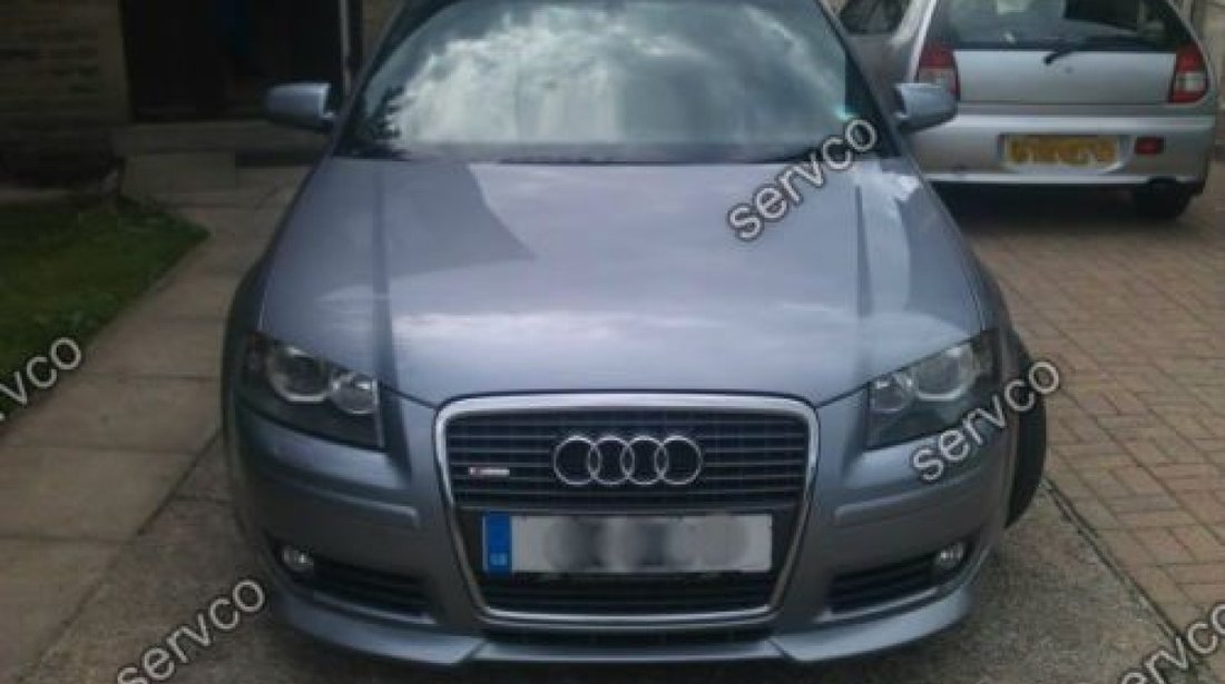 Prelungire adaos Sline bara fata Audi A3 8P Sportback 2005-2008 v1