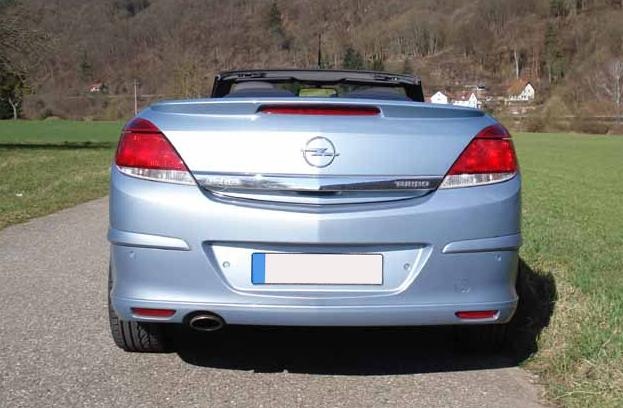 Prelungire adaos spoiler fusta bara spate Opel Astra H Twin Top