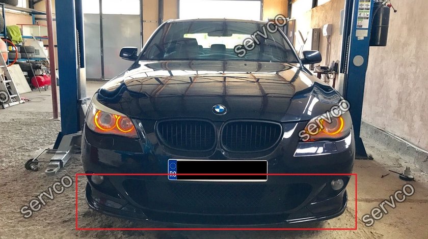 Prelungire Aero adaos ornament bara fata BMW E60 E61 Hamann Mtech pachet M 2003-2010 v4