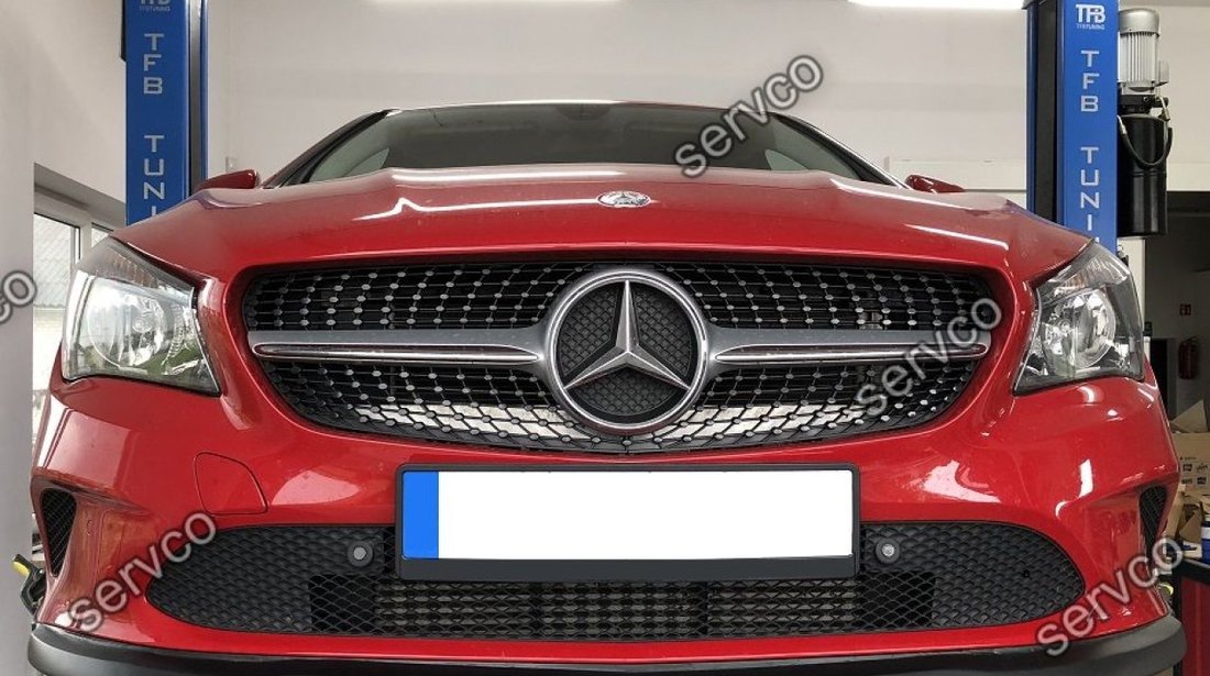 Prelungire AMG tuning sport bara fata Mercedes CLA C117 Facelift 2017-2020 v1