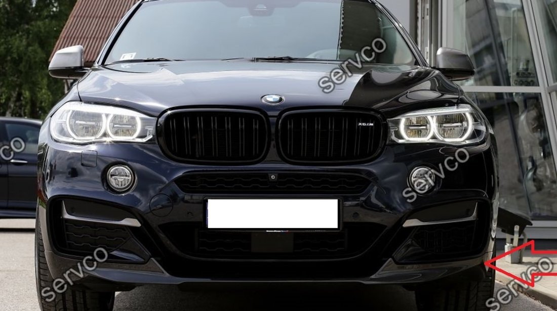 Prelungire bara fata Aero tuning sport BMW X6 F16 M50D M Performance Pack Sport v1