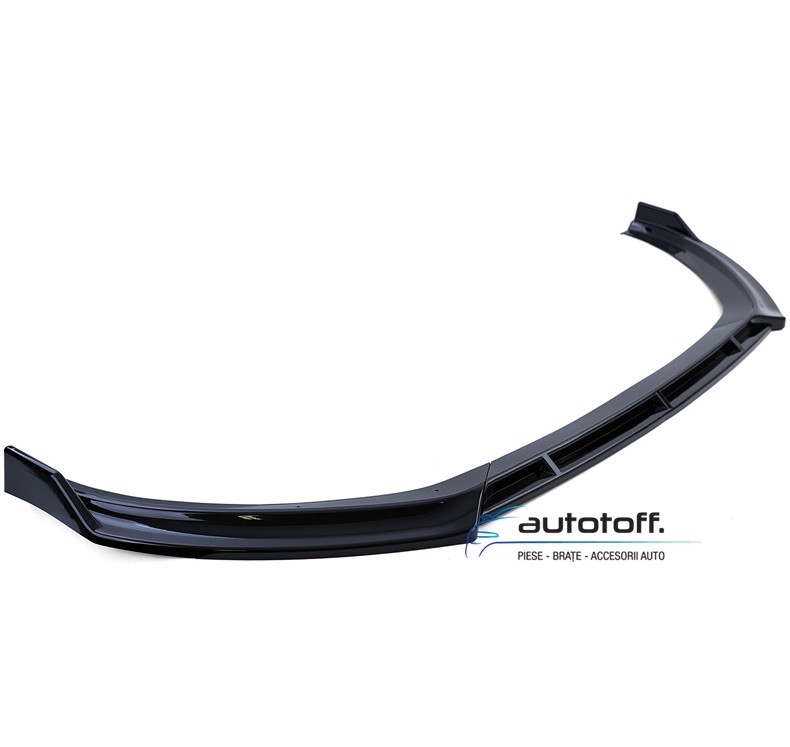 Prelungire bara fata Audi A3 8V Facelift (16-20) Negru lucios
