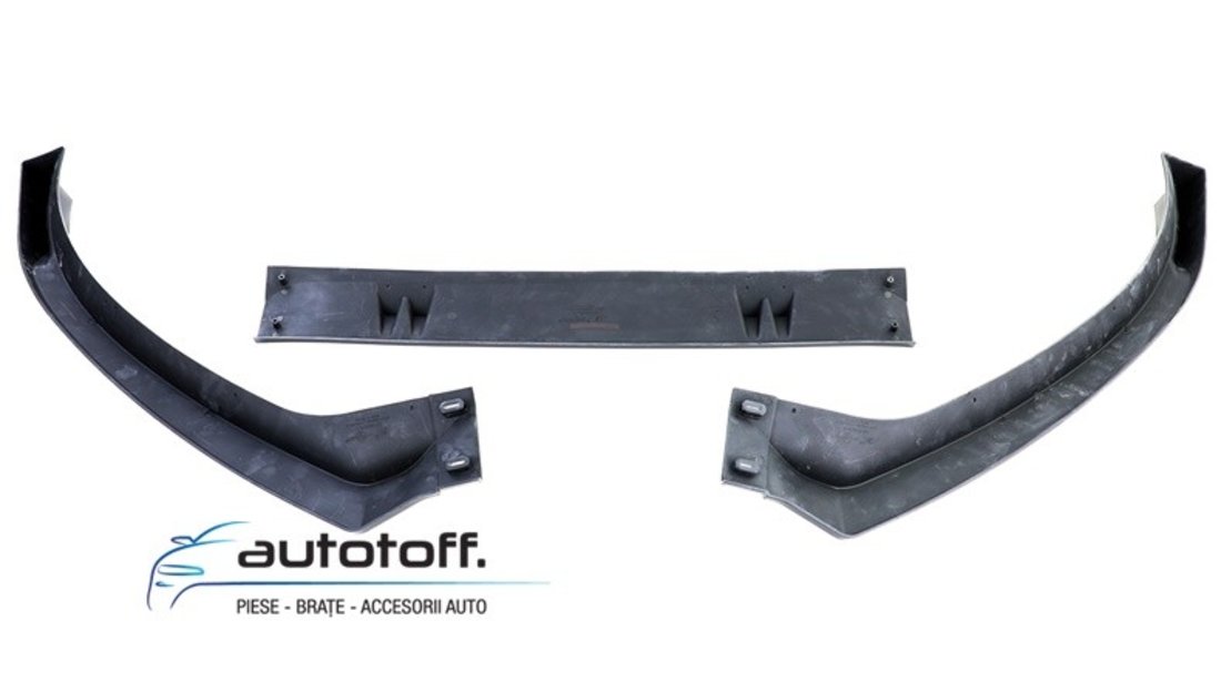 Prelungire bara fata Audi A4 B8 Facelift (11-15) Negru lucios