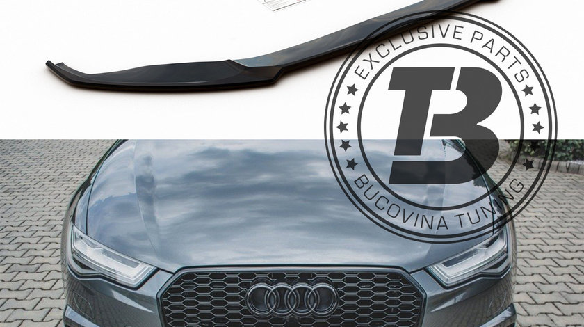 Prelungire bara fata Audi S6 4G C7 / A6 S-Line 4G FL (15-18) Maxton Design
