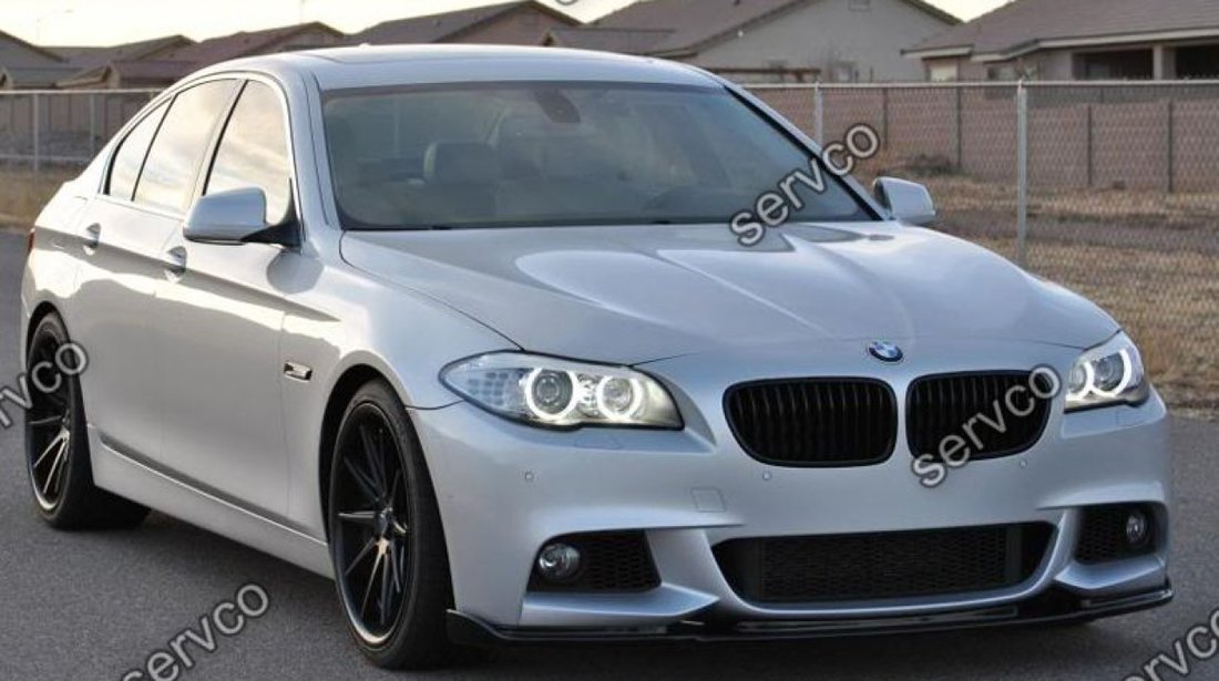 Prelungire bara fata BMW F10 F11 Hamann pt bara pachet M tech Aerodynamic 2011-2015 v2