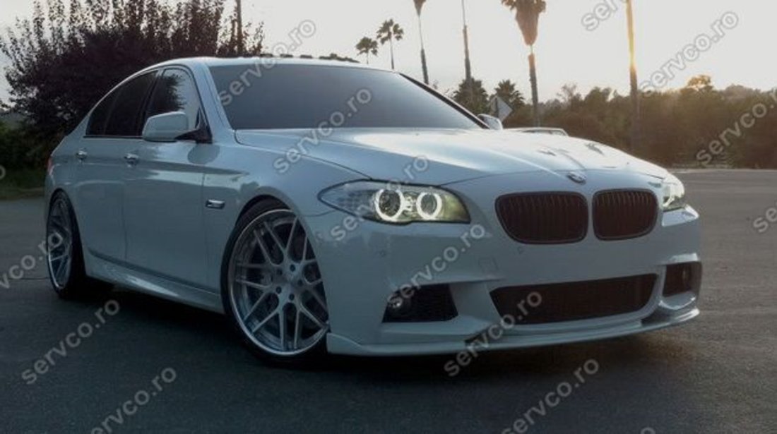 Prelungire bara fata BMW F10 F11 Hamann ver.2 pt bara pachet M tech Aerodynamic