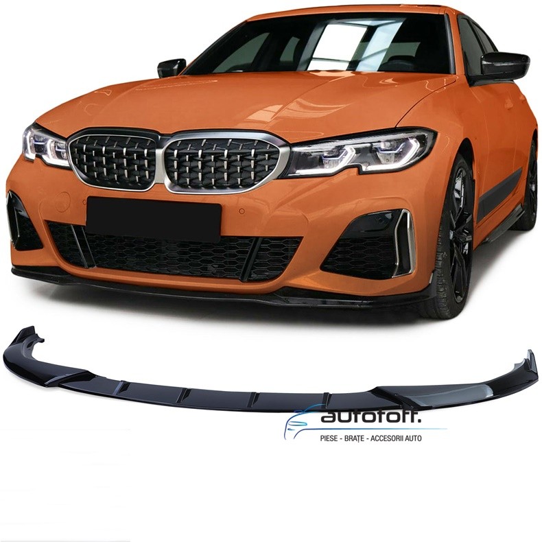 Prelungire bara fata BMW G20 G21 Seria 3 (2018+) Negru lucios