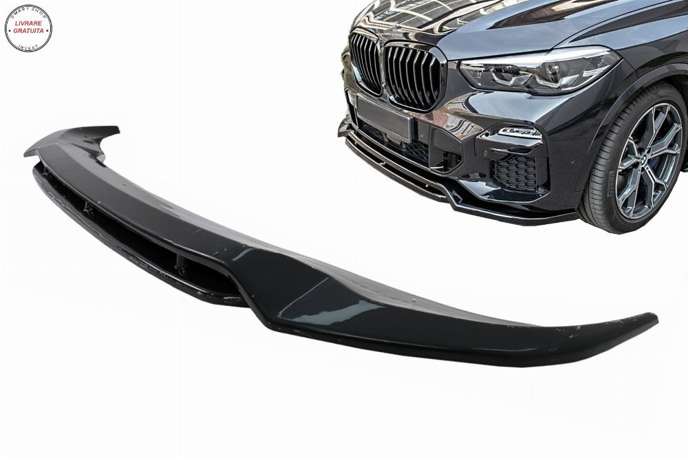 Prelungire Bara Fata BMW X5 G05 M-Package (2018-2022) M Sport Negru Lucios- livrare gratuita