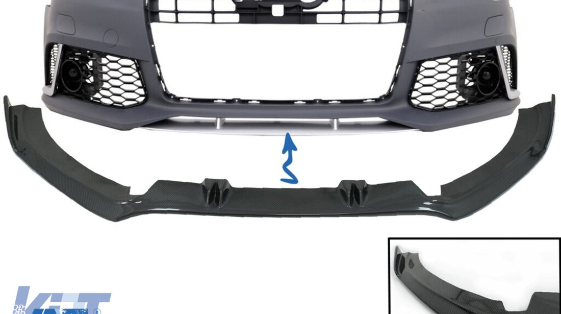 Prelungire Bara Fata compatibil cu Audi A6 C7 4G RS6 (2011-2018) Carbon