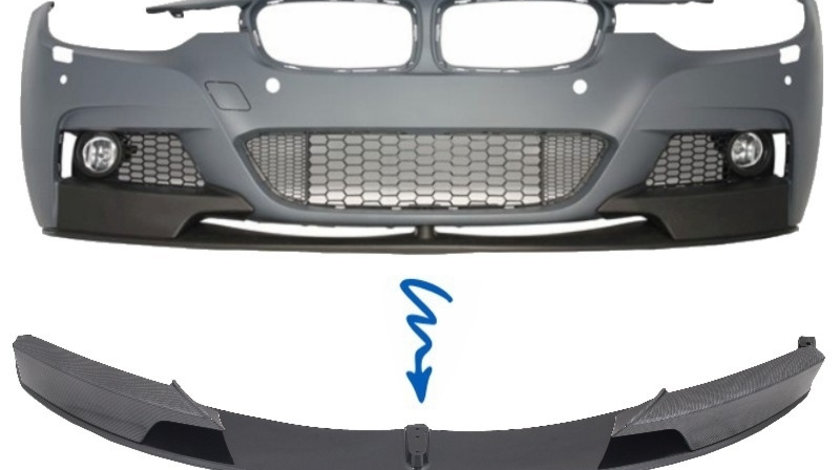 Prelungire Bara Fata compatibil cu BMW Seria 3 F30 F31 (2011-up) M-Performance Carbon Film FBSBMF30MPCF