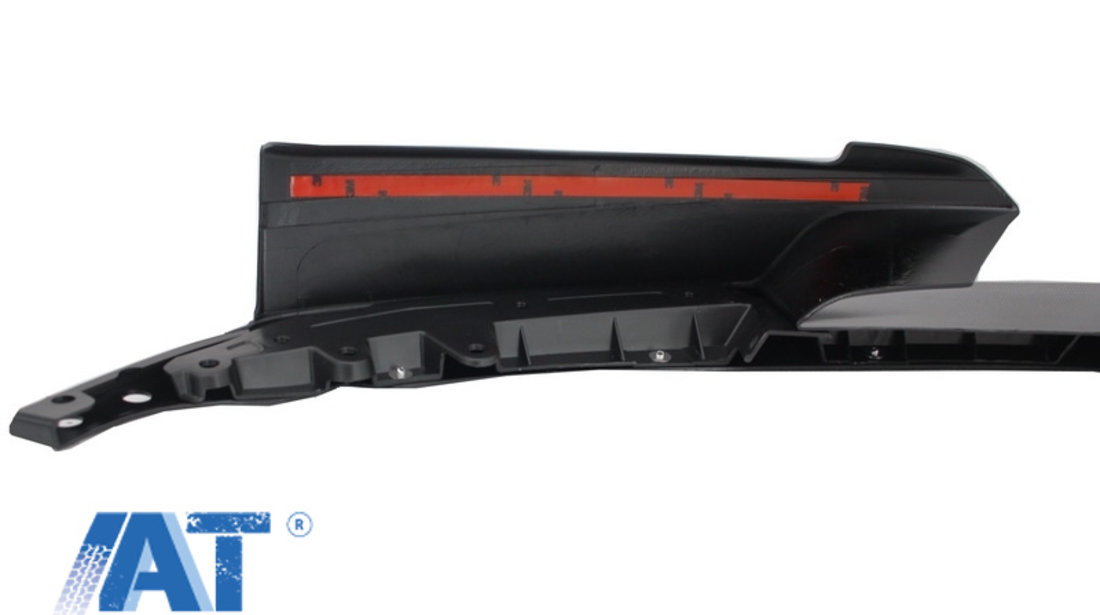 Prelungire Bara Fata compatibil cu BMW Seria 3 F30 F31 (2011-up) M Design Negru Lucios