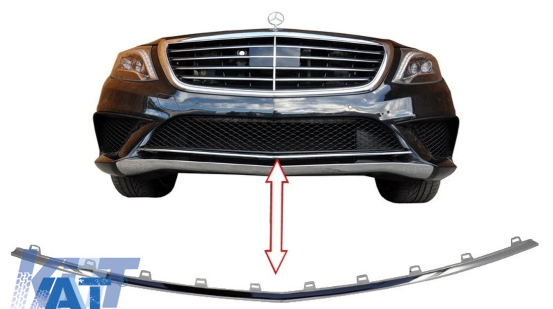 Prelungire Bara Fata compatibil cu Mercedes W222 S-Class (2013-2017) S65 Design