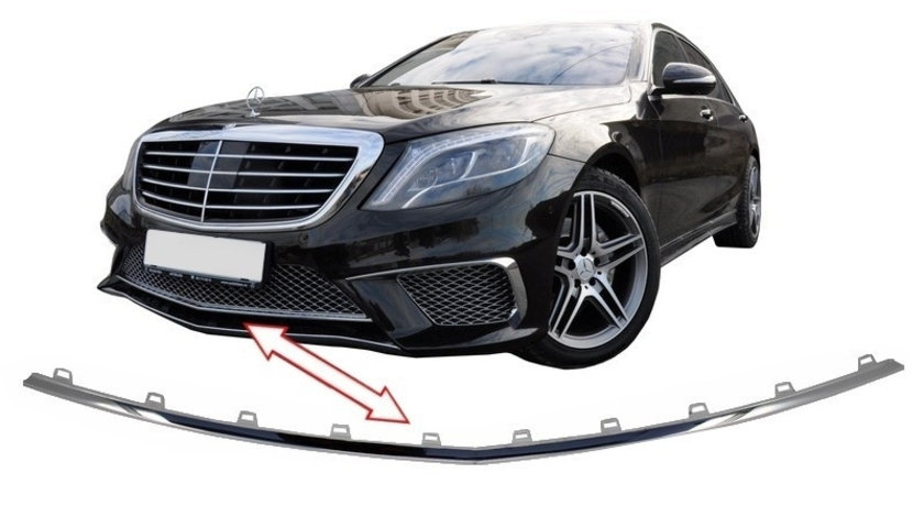 Prelungire Bara Fata compatibil cu Mercedes W222 S-Class (2013-2017) S65 Design FBSMBW222