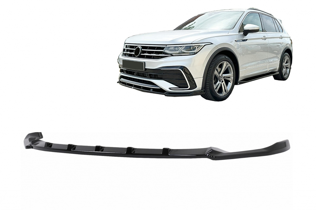 Prelungire Bara Fata Compatibil Cu Volkswagen Tiguan 2 2020-2024 Facelift R/R Line Negru FBSVWTIRL