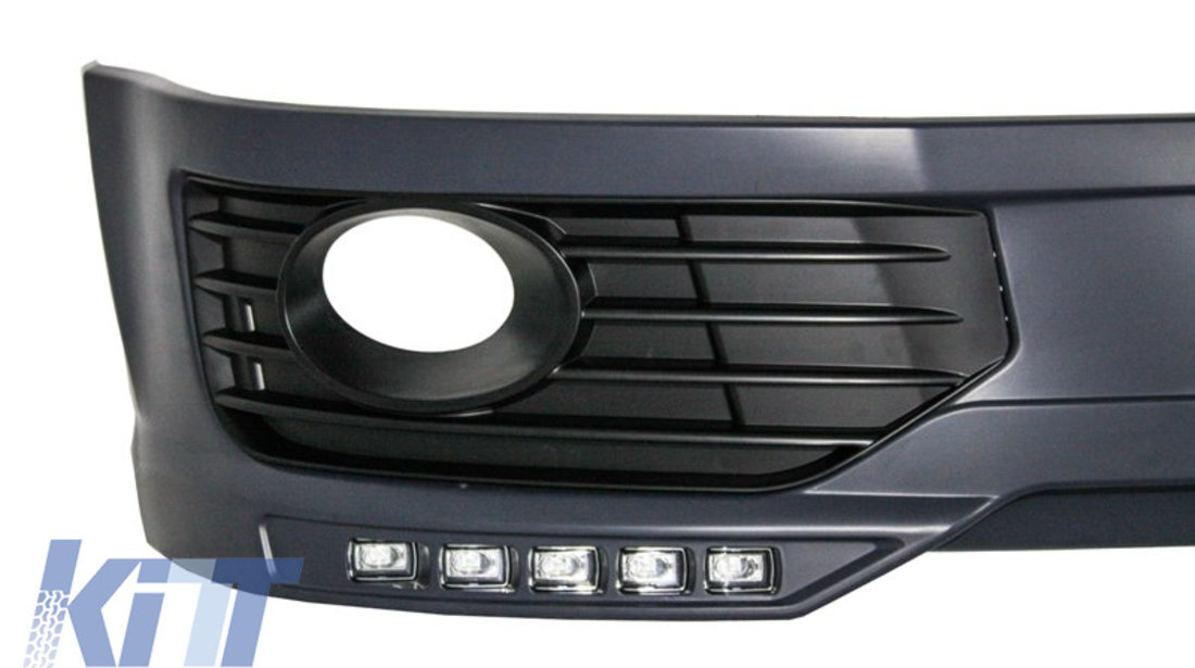 Prelungire Bara Fata compatibil cu VW Transporter Multivan Caravelle T5 T5.1 Facelift (2010-2015) Sportline FBSVWT5B