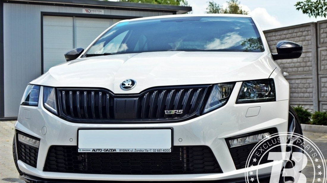 Prelungire bara fata compatibila cu Skoda Octavia vRS Design (13-19) Maxton Design