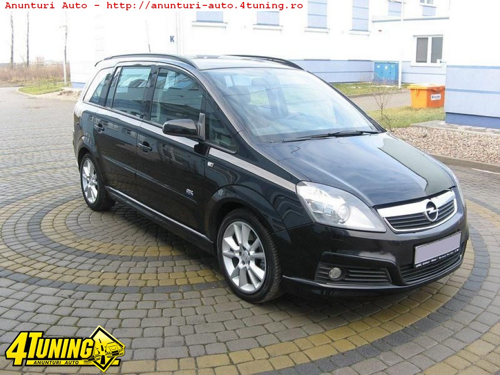 Prelungire bara fata fusta spoiler OPC line Opel Zafira B 2005 2008 fara facelift