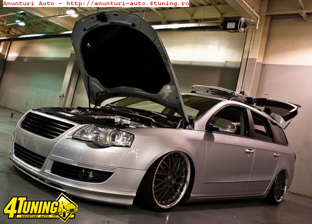 Prelungire bara fata fusta spoiler Votex VW Passat b6 3C 2005 ver2
