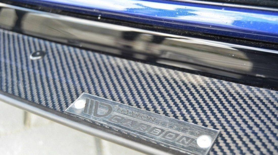 Prelungire Bara Fata Lip Splitter RACING VW Golf 7 R / R-Line Facelift VW-GO-7F-R-FD4G+CNCA