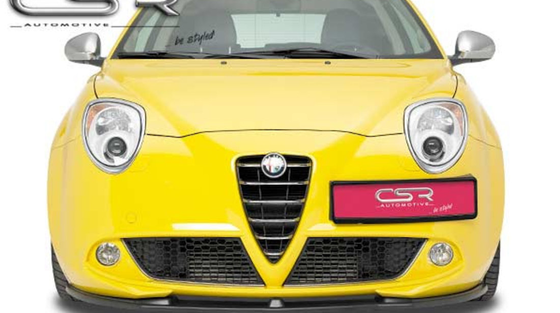 Prelungire Bara Fata Lip Spoiler Alfa Romeo Mito ab 2008 CSR-CSL008 Plastic ABS