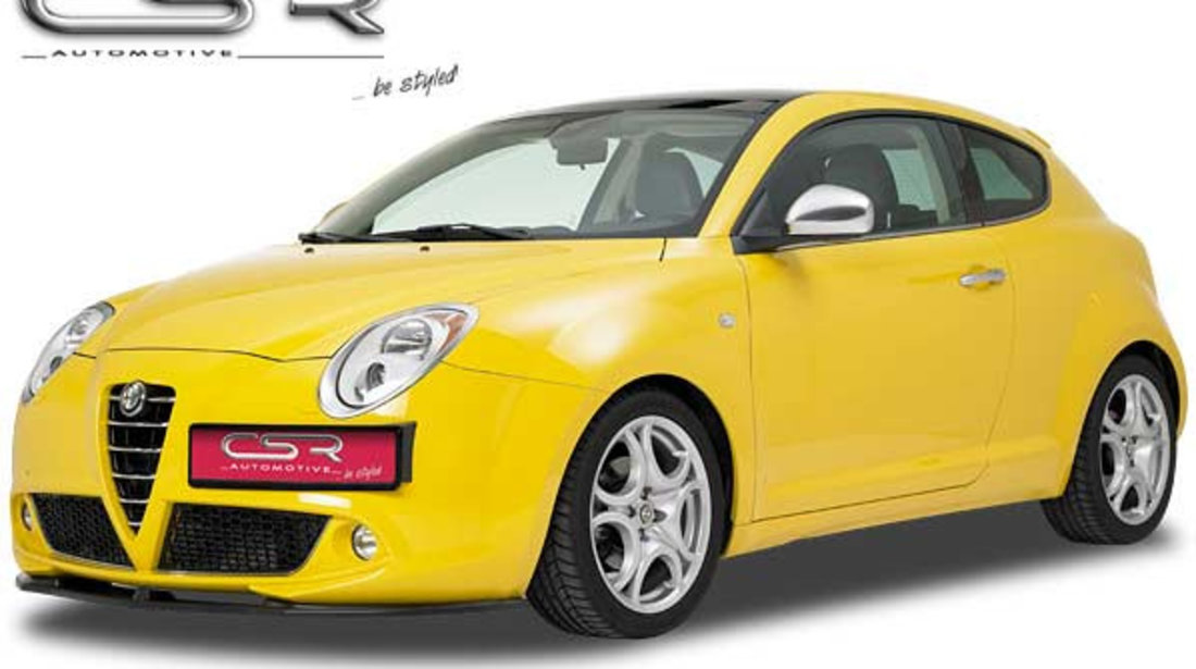 Prelungire Bara Fata Lip Spoiler Alfa Romeo Mito ab 2008 CSR-CSL008 Plastic ABS