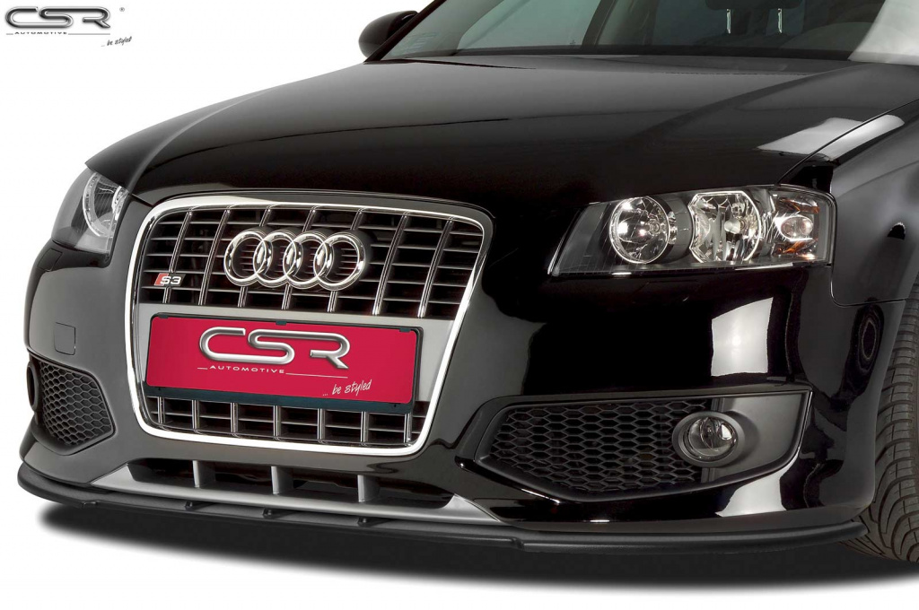Prelungire Bara Fata Lip Spoiler Audi S3 8P 2003-2013 CSR-CSL162 Plastic ABS