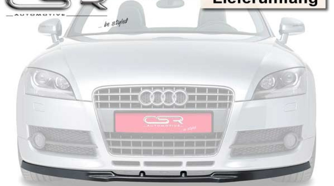Prelungire Bara Fata Lip Spoiler Audi TT 8J toate modelele in afara de TTS/TTRS ab 2006 CSR-CSL012 Plastic ABS