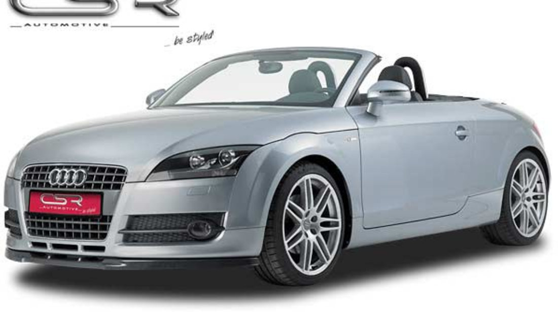 Prelungire Bara Fata Lip Spoiler Audi TT 8J toate modelele in afara de TTS/TTRS ab 2006 CSR-CSL012 Plastic ABS