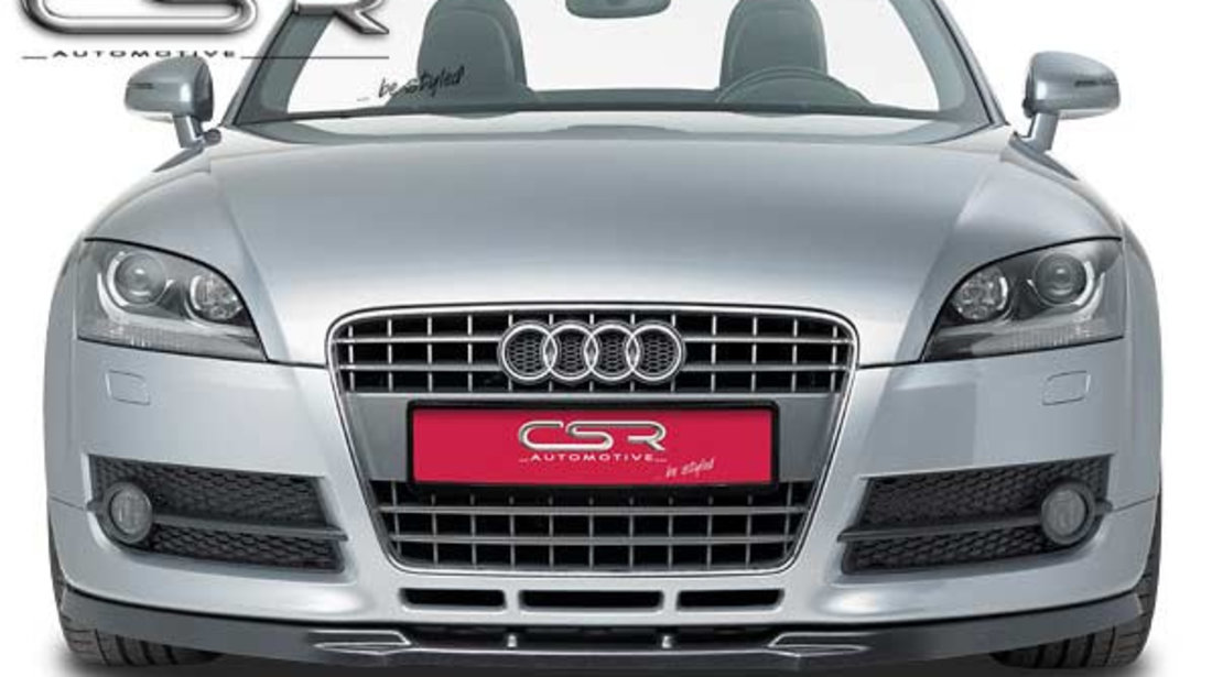 Prelungire Bara Fata Lip Spoiler Audi TT 8J toate modelele in afara de TTS/TTRS ab 2006 CSR-CSL012 Plastic ABS