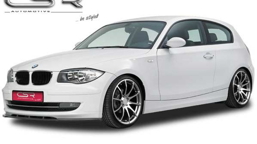 Prelungire Bara Fata Lip Spoiler BMW seria 1 E81/E87 toate modelele in afara de M-Paket 2007-2011 CSR-CSL016 Plastic ABS