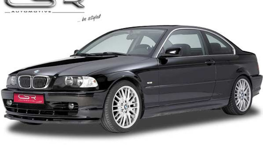 Prelungire Bara Fata Lip Spoiler BMW seria 3 E46 Coup?/Cabrio in afara de M/M-Paket 1999-3/2003 Coupe 4/2000 - 2003 Cabrio CSR-CSL074 Plastic ABS